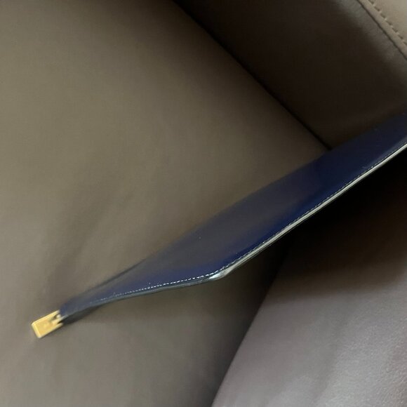 Céline Solo Evening Clutch by Phoebe Philo, in Navy - Picture 5 of 10